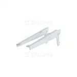 ΒΡΑΧΙΩΝΑΣ ELEMENT SYSTEM ΓΩΝΙΑΚΟΣ 230 mm (ΑΡ&ΔΕ) / ΛΕΥΚΟ