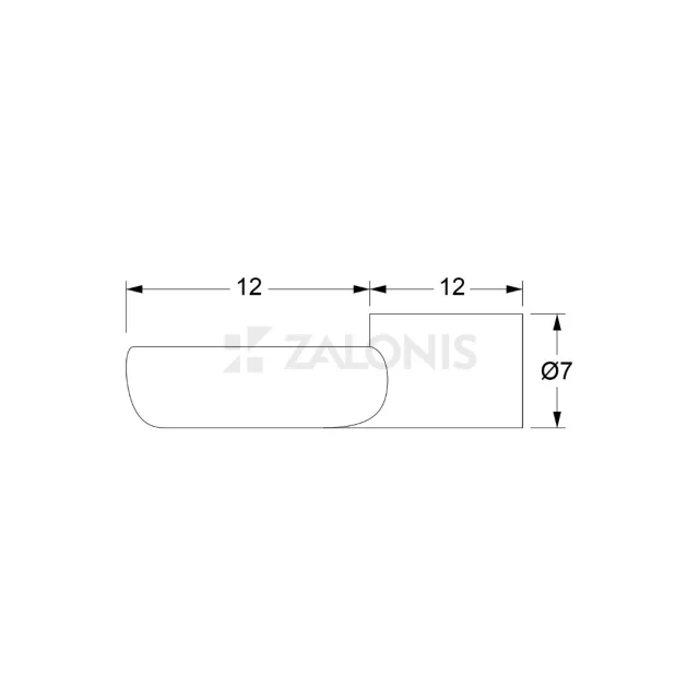 ΤΑΚΑΚΙ ΡΑΦΙΩΝ / Φ.7 mm / ΧΡΥΣΟ