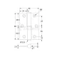 ΓΑΛΛΙΚΟ ΑΝΟΞΕΙΔΩΤΟ ΤΕΤΡΑΓΩΝΟ 65x90 mm / ΑΡΙΣΤΕΡΟ