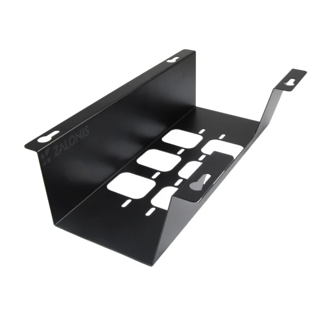 ΥΠΟΔΟΧΗ ΓΙΑ ΠΟΛΥΜΠΡΙΖΟ 31x12x9 cm / ΜΑΥΡΟ ΜΑΤ