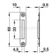 ΑΝΤΙΚΡΥΣΜΑ ΚΛΕΙΔΑΡΙΑΣ 60x10mm ΚΛΕΙΔΑΡΙΕΣ ΠΑΤΗΤΕΣ - ΣΚΑΦΟΥΣ