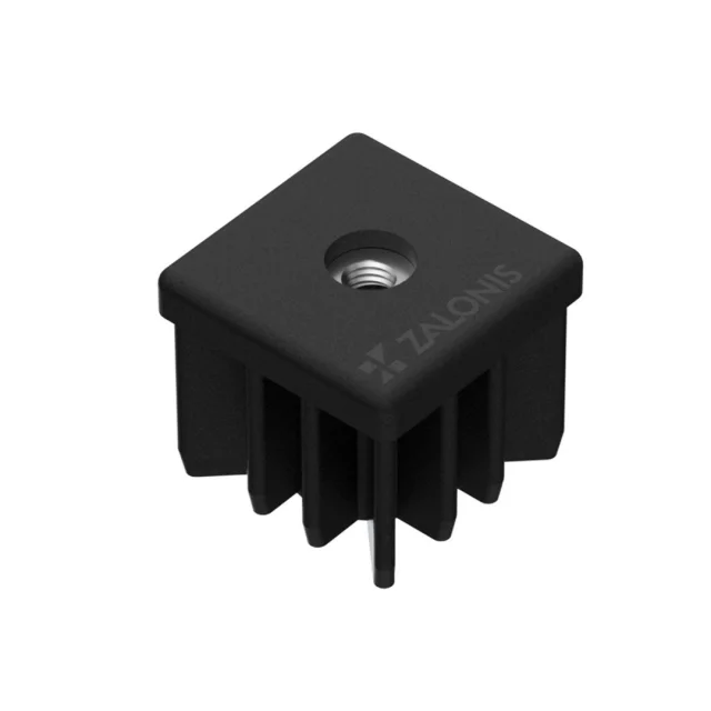 ΠΕΛΜΑ ΜΕ ΣΠΕΙΡΩΜΑ M10 ΤΕΤΡΑΓΩΝΗΣ ΣΩΛΗΝΑΣ 50x50x2 mm / ΜΑΥΡΟ