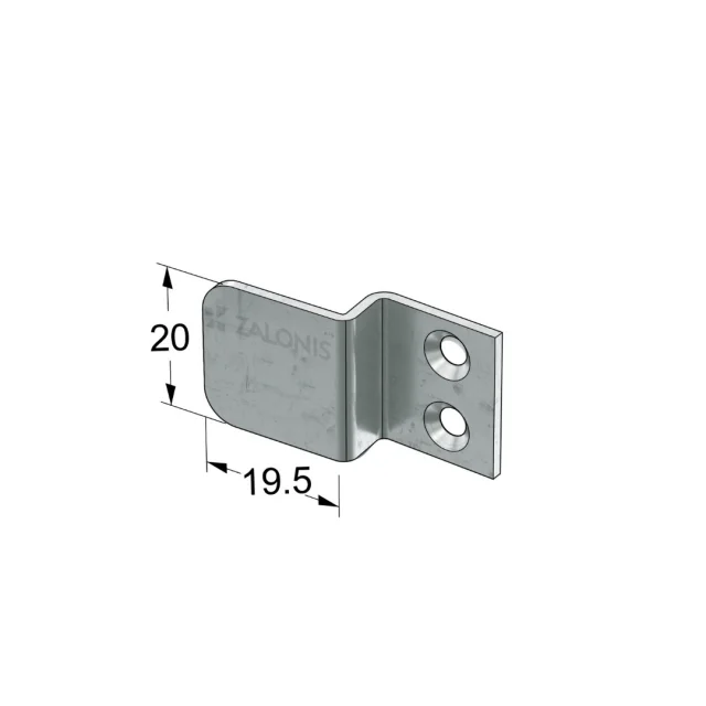 ΑΝΤΙΚΡΥΣΜΑ ΚΛΕΙΔΑΡΙΑΣ / ΛΑΜΑΚΙ Ζ / 20x19.5x8 mm