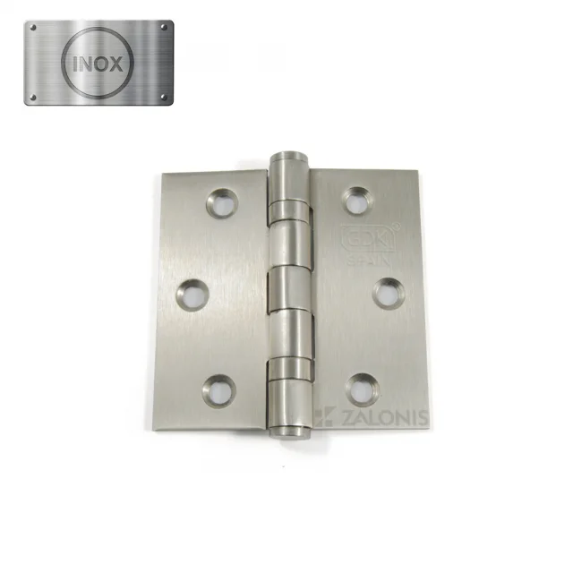 ΜΕΝΤΕΣΕΣ ΠΛΑΚΕ 75x75 mm / ΙΝΟΞ