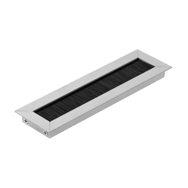 ΔΙΟΔΟΣ ΚΑΛΩΔΙΩΝ ΜΕ ΒΟΥΡΤΣΑΚΙ / 180x51 mm / ΑΛΟΥΜΙΝΙΟ