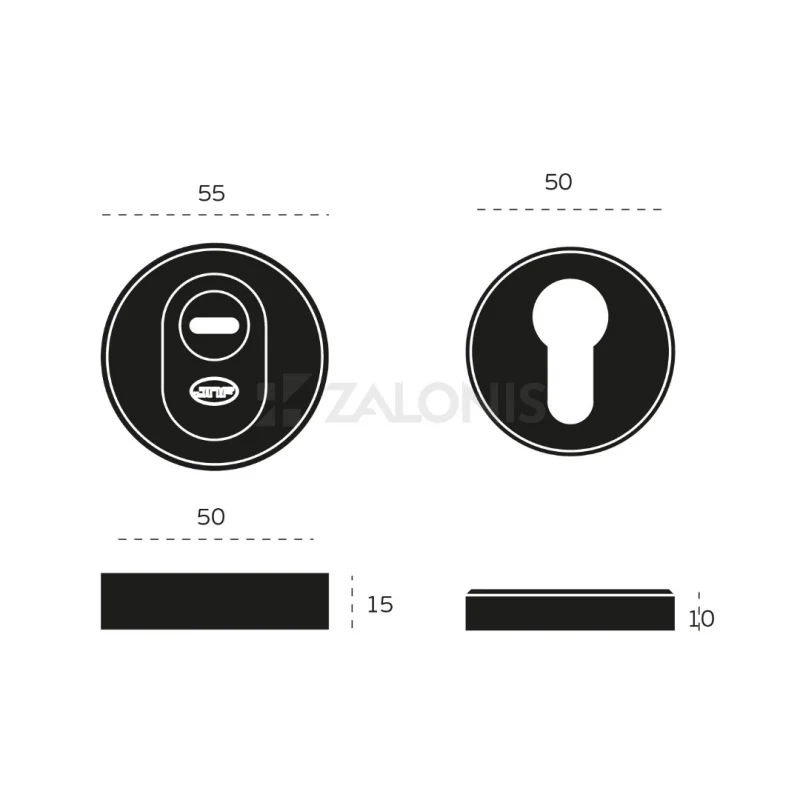 ΚΛΕΙΔΑΡΙΑ ΑΣΦΑΛΕΙΑΣ 3 ΣΗΜΕΙΩΝ 60/85 mm / ΚΙΤ ΜΕ DEFENDER 