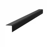 ΠΛΑΣΤΙΚΟ ΠΡΟΦΙΛ ΓΩΝΙΑ 20x20 mm - 280cm / BLACK