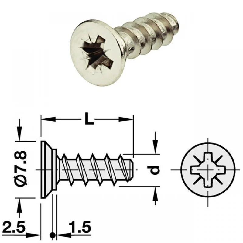 ΒΙΔΕΣ ΕΠΙΠΛΩΝ PZ2 4,2x10,5mm