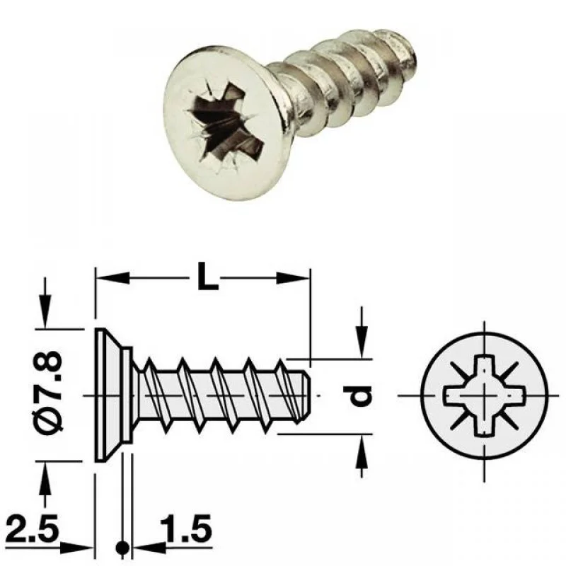 ΒΙΔΕΣ ΕΠΙΠΛΩΝ PZ2 4,2x16mm