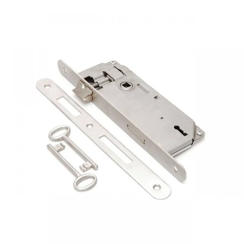 ΚΛΕΙΔΑΡΙΑ ΜΕΣΟΠΟΡΤΑΣ 40x90 mm GEVY / ΟΒΑΛ-ΟΒΑΛ / ΧΡΥΣΟ ΜΑΤ