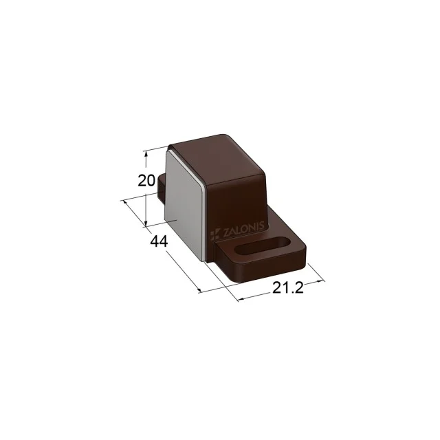 ΜΑΓΝΗΤΗΣ ΕΠΙΠΛΩΝ m.612 / 20x21x44 / ΚΑΦΕ
