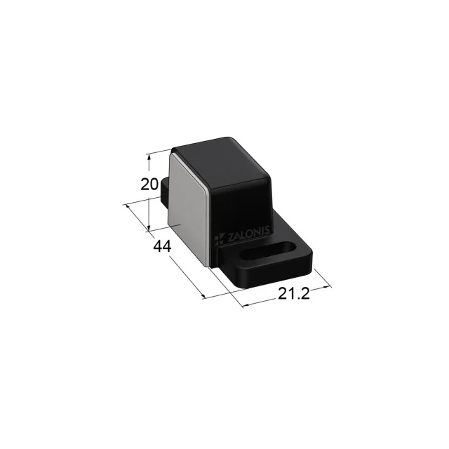 ΜΑΓΝΗΤΗΣ ΕΠΙΠΛΩΝ m.612 / 20x21x44 / ΜΑΥΡΟ