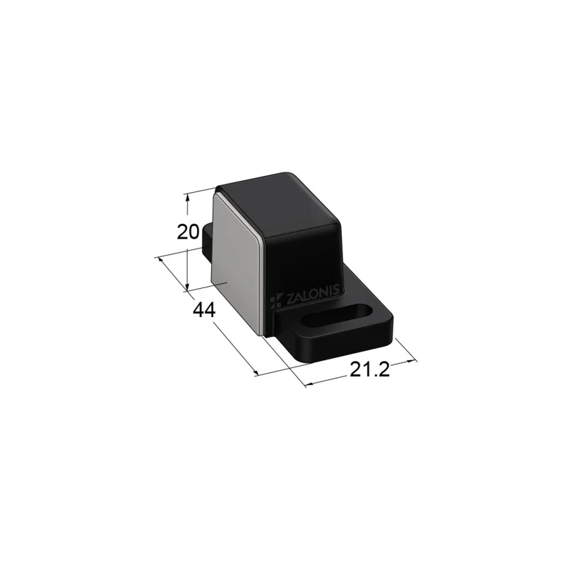ΜΑΓΝΗΤΗΣ ΕΠΙΠΛΩΝ m.612 / 20x21x44 / ΜΑΥΡΟ