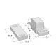ΜΑΓΝΗΤΗΣ ΕΠΙΠΛΩΝ m.612 + ΑΝΤΙΚΡΙΣΜΑ / 20x21x44 / ΛΕΥΚΟ