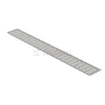 ΠΕΡΣΙΔΑ ΕΞΑΕΡΙΣΜΟΥ 12x100 cm / ΑΛΟΥΜΙΝΙΟ ΜΑΤ