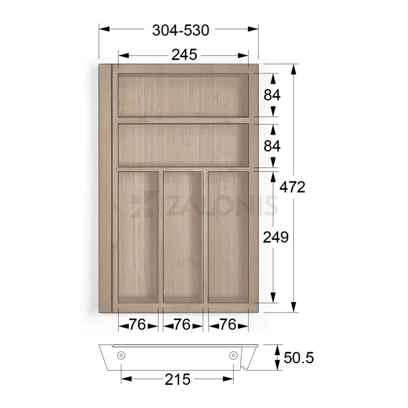 ΚΟΥΤΑΛΟΘΗΚΗ ΞΥΛ. ΜΠΑΜΠΟΥ / 40-60 (30,4-53 cm) / ΚΑΡΥΔΙΑ ΚΟΥΤΑΛΟΘΗΚΕΣ ΜΠΑΜΠΟΥ ΕΠΕΚΤΕΙΝΟΜΕΝΕΣ