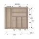 ΚΟΥΤΑΛΟΘΗΚΗ ΞΥΛ. ΜΠΑΜΠΟΥ / 60-90 (60,5-83 cm) / ΚΑΡΥΔΙ ΚΟΥΤΑΛΟΘΗΚΕΣ ΜΠΑΜΠΟΥ ΕΠΕΚΤΕΙΝΟΜΕΝΕΣ