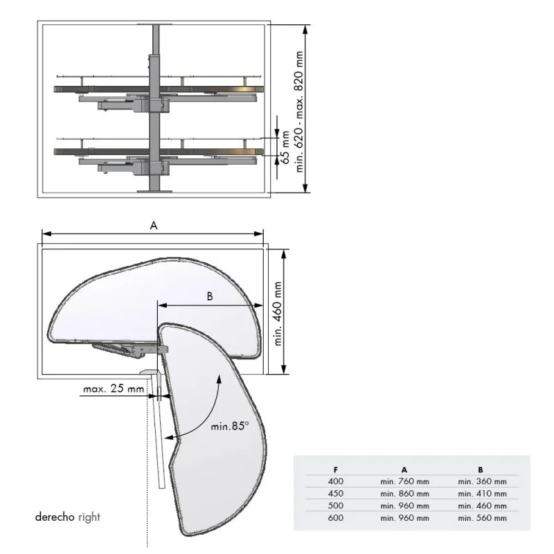 ΜΗΧΑΝΙΣΜΟΣ ΤΥΠΟΥ ΦΑΣΟΛΙ 45 / ΕΡΜΑΡΙΟ 90 / ΑΡΙΣΤΕΡΟ