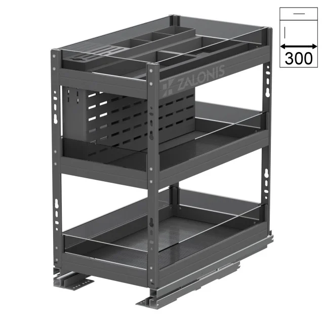 ΤΡΙΠΑΤΟ EMKW ΑΝΘΡΑΚΙ ΜΕ ΤΖΑΜΙ / ΕΡΜΑΡΙΟ 30 cm