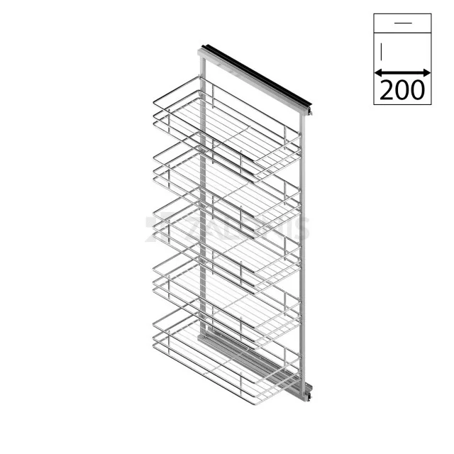 ΤΡΟΦΟΘΗΚΗ MENAGE / ΕΡΜΑΡΙΟ 20 / ΥΨΟΣ 115 cm