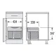 ΚΑΔΟΣ HAILO ΣΥΡΟΜΕΝΟΣ /  28 ltr (12+2x8) / ΕΡΜΑΡΙΟ 50 / ΑΝΘΡΑΚΙ ΚΑΔΟΙ ΑΠΟΡΡΙΜΑΤΩΝ ΣΥΡΟΜΕΝΟΙ