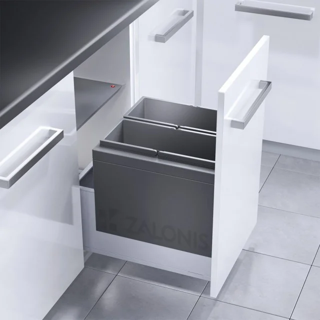 ΚΑΔΟΣ HAILO ΣΥΡΤΑΡΙΟΥ AS Triple XL / 36 Ltr (18+18) / ΕΡΜΑΡΙΟ 45 cm ΚΑΔΟΣ HAILO ΣΥΡΤΑΡΙΟΥ AS Triple XL / 36 Ltr (18+18) / ΕΡΜΑΡΙΟ 45 cm