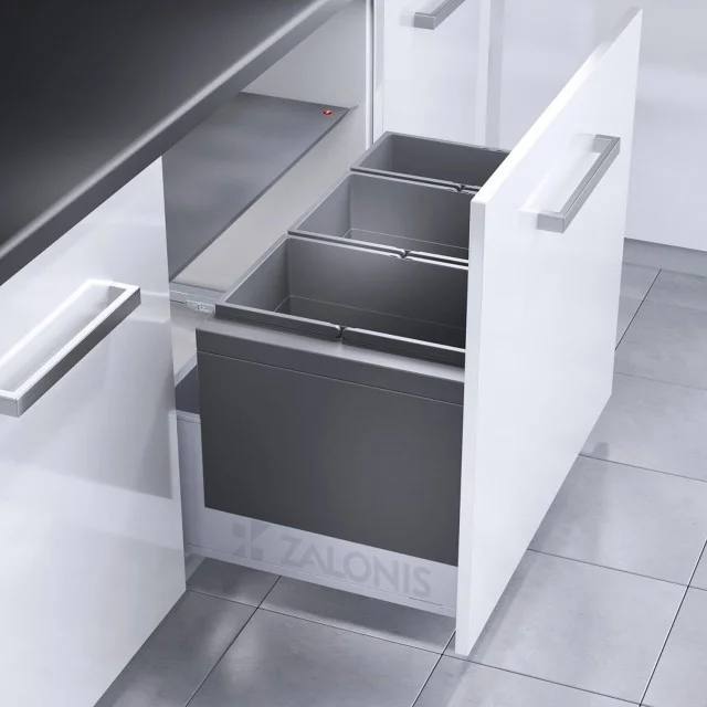 ΚΑΔΟΣ HAILO ΣΥΡΤΑΡΙΟΥ AS Triple XL / 74 Ltr (28+28+18) / ΕΡΜΑΡΙΟ 80 cm ΚΑΔΟΣ HAILO ΣΥΡΤΑΡΙΟΥ AS Triple XL / 74 Ltr (28+28+18) / ΕΡΜΑΡΙΟ 80 cm