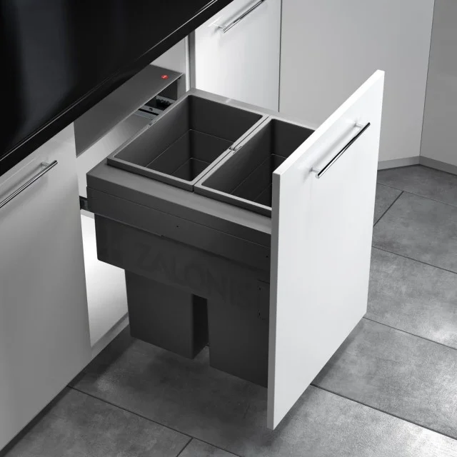 ΚΑΔΟΣ HAILO ΜΕ ΟΔΗΓΟΥΣ AS Euro Cargo / ΕΡΜ. 50 / 70 ltr (35+35) / ΑΝΘΡΑΚΙ ΚΑΔΟΣ HAILO ΜΕ ΟΔΗΓΟΥΣ AS Euro Cargo / ΕΡΜ. 50 / 70 ltr (35+35) / ΑΝΘΡΑΚΙ