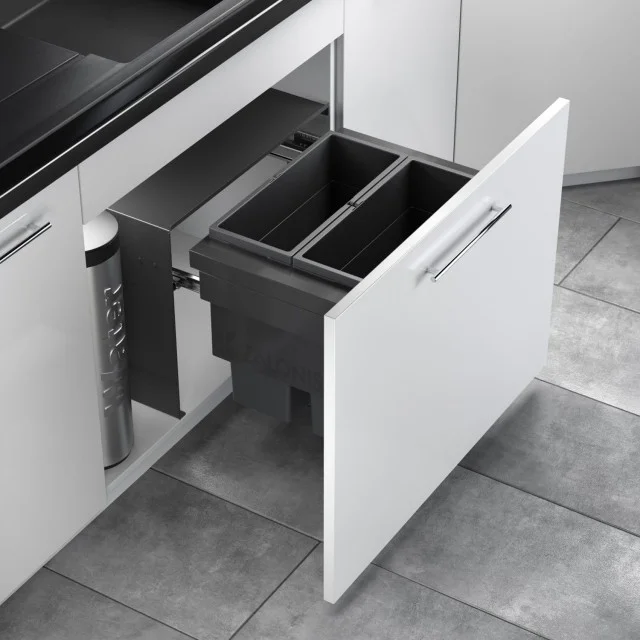 ΚΑΔΟΣ HAILO ΜΕ ΟΔΗΓΟΥΣ AS Cargo Aqua / ΕΡΜ. 75 / 46 ltr (28+18) / ΑΝΘΡΑΚΙ ΚΑΔΟΣ HAILO ΜΕ ΟΔΗΓΟΥΣ AS Cargo Aqua / ΕΡΜ. 75 / 46 ltr (28+18) / ΑΝΘΡΑΚΙ