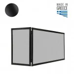  ΓΩΝΙΑΚΗ ΚΑΛΥΨΗ ΤΖΑΚΙΟΥ / 89.5-30.5x49.5 cm / ΜΑΥΡΟ