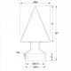 ΑΚΡΟ A6 PIRAMIDE / Φ.35 / ΧΡΥΣΟ ΜΑΤ 