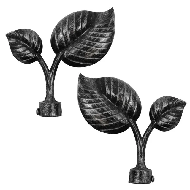 ΑΚΡΟ LEAF ΔΕΞΙ-ΑΡΙΣΤΕΡΟ / ΜΑΥΡΟ-ΑΣΗΜΙ / ΓΙΑ Φ.18