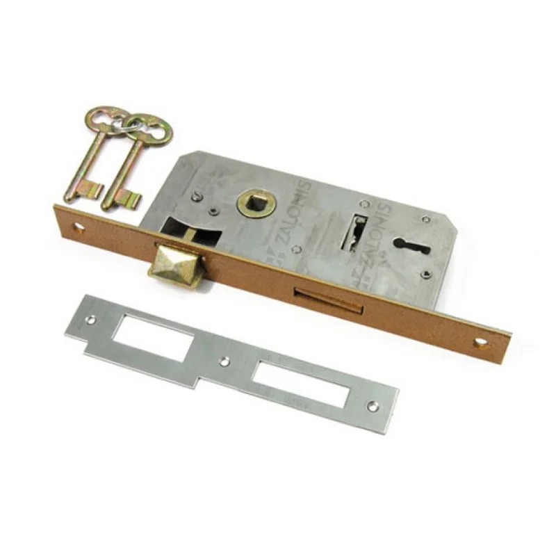 ΚΛΕΙΔΑΡΙΑ ΜΕΣΟΠΟΡΤΑΣ 40x75mm HALZ / ΤΕΤΡ-ΤΕΤΡ / ΚΙΤΡΙΝΟ