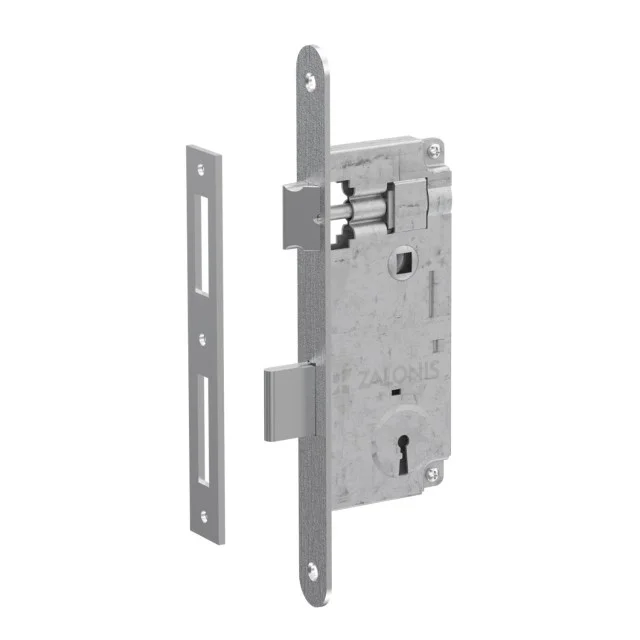ΚΛΕΙΔΑΡΙΑ ΜΕΣΟΠΟΡΤΑΣ 40x75 GEVY / ΟΒΑΛ-ΤΕΤΡ / ΝΙΚΕΛ ΜΑΤ