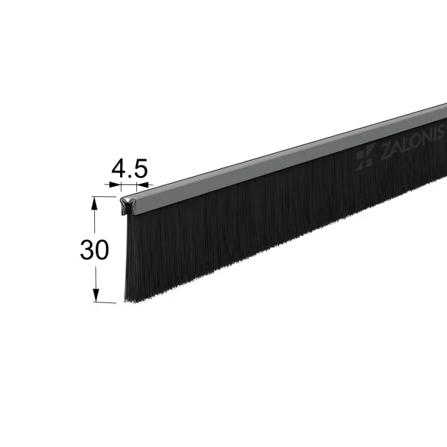 ΒΟΥΡΤΣΑΚΙ ΣΚΛΗΡΟ / 30 mm / 200 cm / ΜΑΥΡΟ