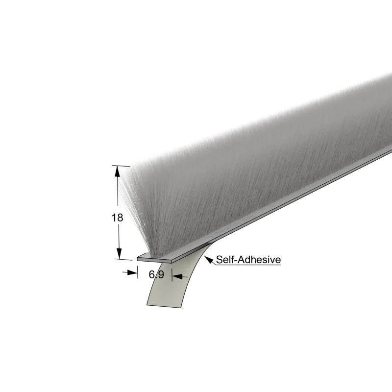 ΒΟΥΡΤΣΑΚΙ ΑΥΤΟΚΟΛΛΗΤΟ / 6.9x18 mm / ΓΚΡΙ ΒΟΥΡΤΣΑΚΙ ΑΥΤΟΚΟΛΛΗΤΟ / 6.9x18 mm / ΓΚΡΙ
