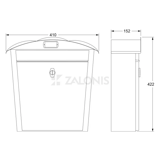 ΓΡΑΜΜΑΤΟΚΙΒΩΤΙΟ ULTRA / STAINLESS STEEL / ΑΝΟΞΕΙΔΩΤΟ