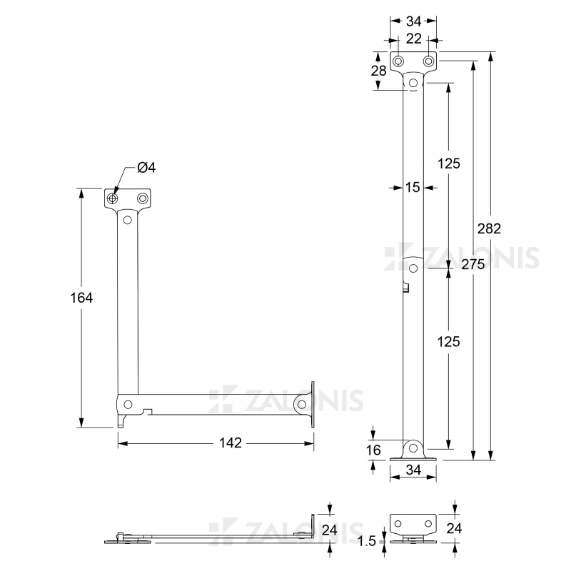 ΚΟΥΜΠΑΣΟ Β.Τ. 15x2 mm ΝΙΚΕΛ ΖΕΥΓΑΡΙ