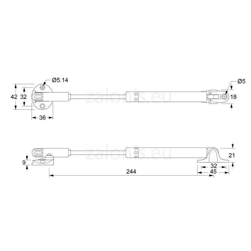 ΚΟΥΜΠΑΣΟ ΛΑΔΙΟΥ ITALIANA FERRAMENTA KRABY / 244 mm