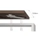 ΠΕΡΙΣΤΡΟΦΙΚΟΣ ΜΗΧΑΝΙΣΜΟΣ ΜΕ ΟΔΗΓΟ / 155x155x11 / 90cm ΠΕΡΙΣΤΡΟΦΙΚΟΙ ΜΗΧΑΝΙΣΜΟΙ