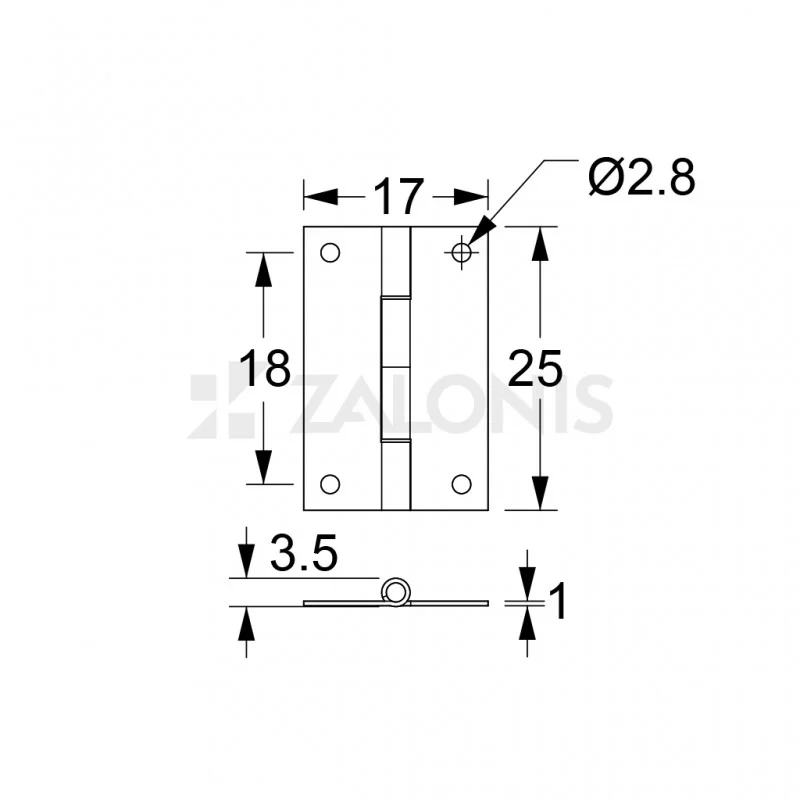 ΜΕΝΤΕΣΕΣ ΠΛΑΚΕ ΤΑΒΛΙΟΥ 17x25mm ΚΙΝΑΣ / ΧΡΥΣΟ