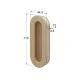 ΞΥΛΙΝΟ ΧΟΥΦΤΑΚΙ ΧΩΝΕΥΤΟ ΣΤΡΟΓΓΥΛΟ / 110x45 mm / ΟΞΥΑ ΣΥΛΛΟΓΗ WOOD