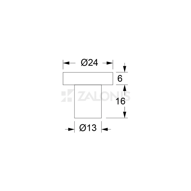 ΠΟΜΟΛΑΚΙ ΕΠΙΠΛΟΥ m.319 Φ.24 / ΜΑΥΡΟ ΜΑΤ ΣΥΛΛΟΓΗ MODERN