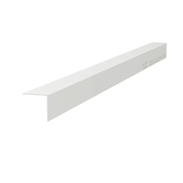 ΠΛΑΣΤΙΚΟ ΠΡΟΦΙΛ ΓΩΝΙΑ 20x20 mm - 250cm / ΛΕΥΚΟ 