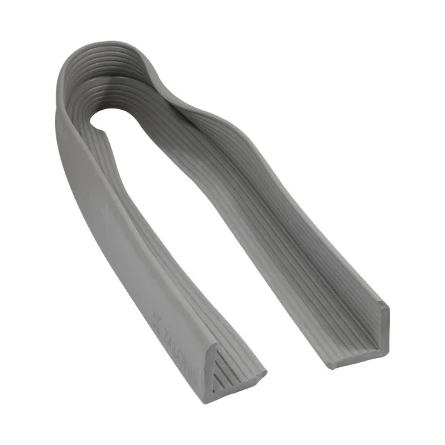 ΠΡΟΣΤΑΤΕΥΤΙΚΗ ΓΩΝΙΑ PVC 50x50 mm, 1m / ΓΚΡΙ 