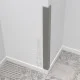 ΠΡΟΣΤΑΤΕΥΤΙΚΗ ΓΩΝΙΑ PVC 50x50 mm, 1m / ΓΚΡΙ 