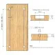 ΣΕΤ ΝΤΙΖΑ ΕΥΘΥΓΡΑΜΜΙΣΗΣ ΠΟΡΤΑΣ Φ.35x2112 mm / 3mm ΠΟΜΟΛΑ ΚΑΙ ΕΞΑΡΤΗΜΑΤΑ ΓΙΑ ΣΥΡΟΜΕΝΕΣ ΝΤΟΥΛΑΠΕΣ