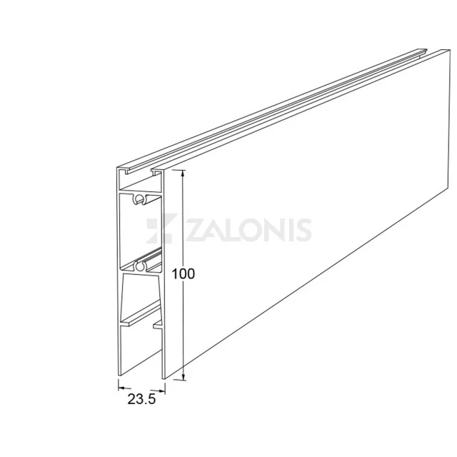 ΠΡΟΦΙΛ J7 100x24