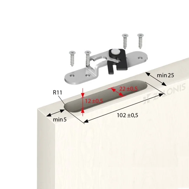 ΣΕΤ ΕΞΑΡΤΗΜΑΤΑ ΣΚΑΜΜΕΝΑ M.149 / 120Kg ΑΝΑ ΠΟΡΤΑ
