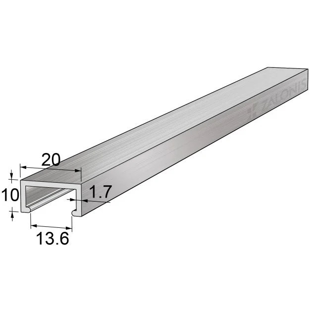 ΟΔΗΓΟΣ ΑΛΟΥΜΙΝΙΟΥ BIFOLD / ΑΒΑΦΟ